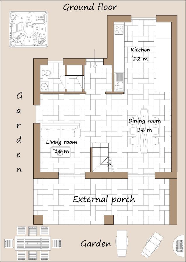 Antiquaelunae Casali Ferienhaus